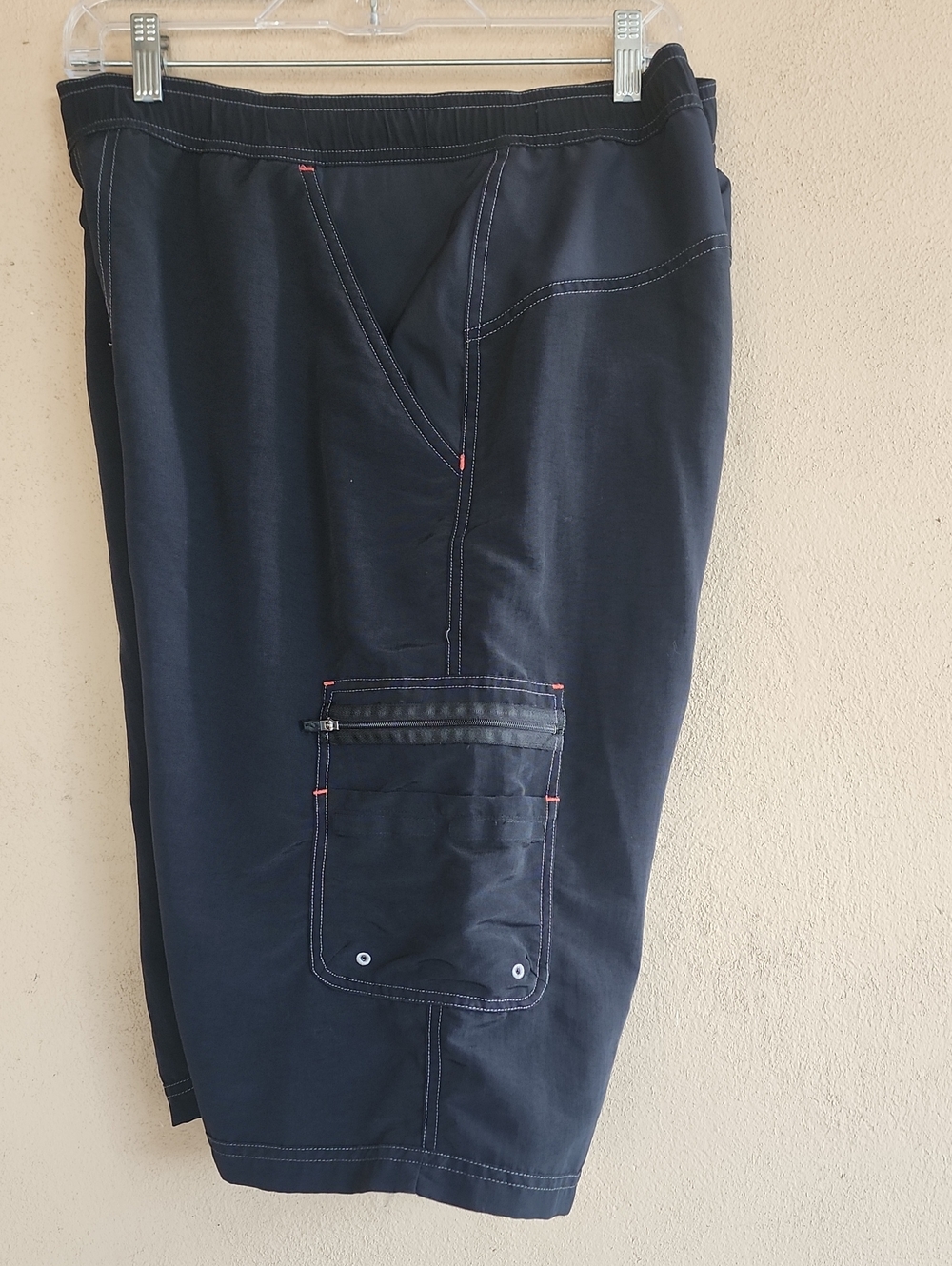 VINTAGE SPECIALIZED Black Nylon Cargo Shorts Mens XXL 38 40 Cycling Hiking Bike - Picture 4 of 8
